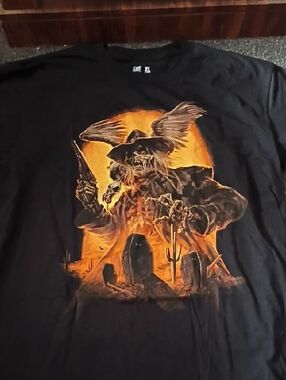 Men's Limited Edition Size Xl Cavity Colors Skeleton Cowboy T Shirt